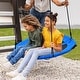preview thumbnail 19 of 22, Trekassy 700lbs 40" Round Tree Swing with Handles for Kids 900D Oxford Waterproof 2pcs Tree Hanging Straps