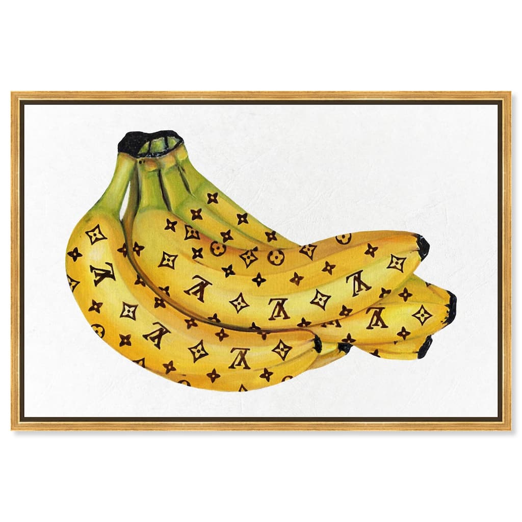 Fashion Bananas III Canvas by Art Remedy