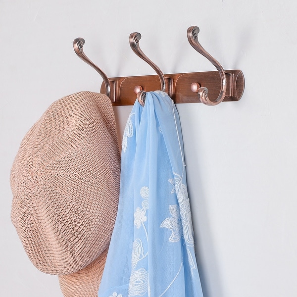Door Wall Mounted Single Hook Clothes Towel Hanger Holder 60mm
