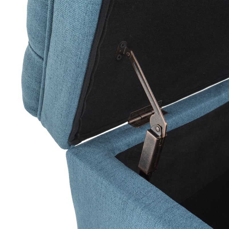 Hastings Tufted Storage Ottoman Bench by Christopher Knight Home