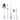Mepra Diana Flatware Set with Cake Forks - 30 Pieces