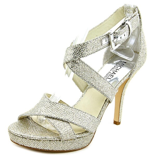Michael Michael Kors Evie Women Open Toe Canvas Sandals