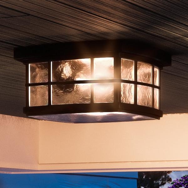 Luxury Craftsman Outdoor Ceiling Light 5.75