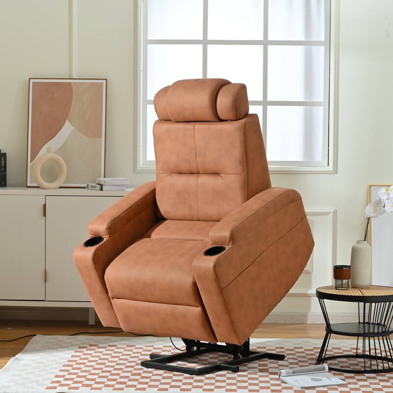 Power Lift Assist Recliner Chair for Elderly, Adjustable Electric Lift