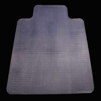 PVC Chair Floor Mat Studded Back with Lip