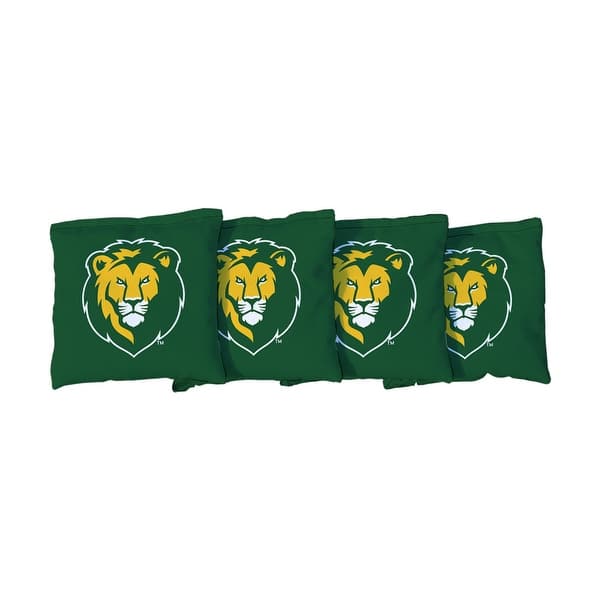 slide 2 of 3, Southeastern Louisiana Lions Green Cornhole Bags All-Weather Resin Filled