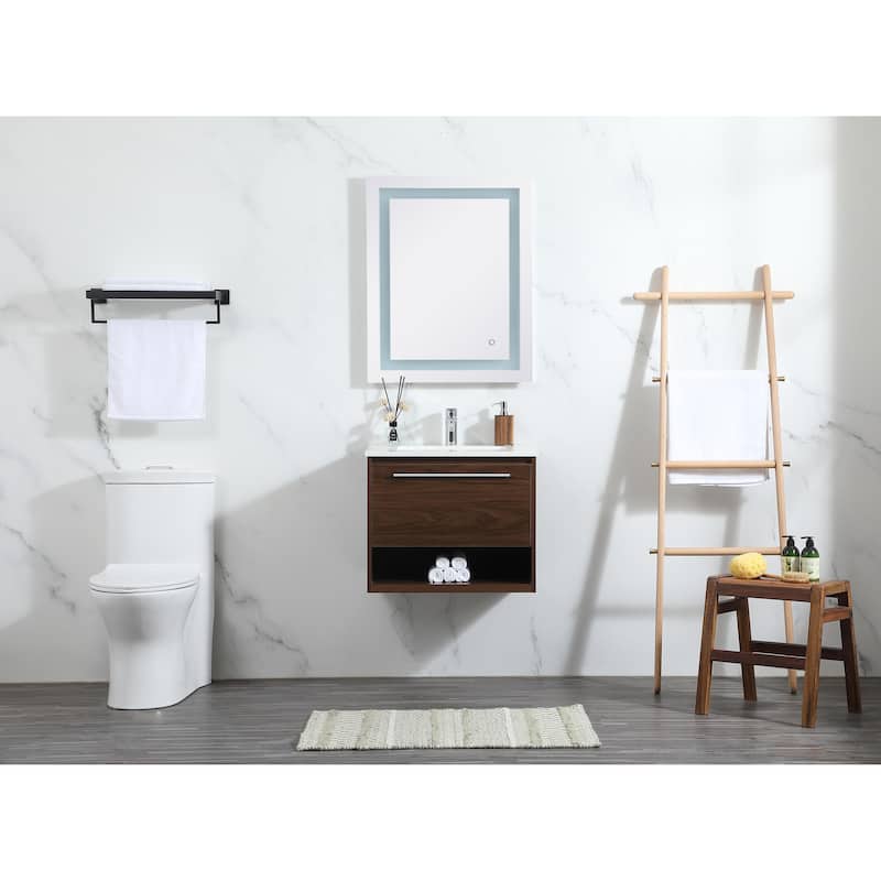Brush 24 - 30 Inch Single Bathroom Vanity