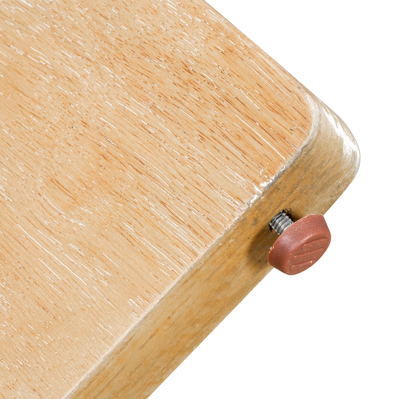 Roomfitters Extendable Oval Dining Table, Modern Wood Kitchen Table with Sculptural Arched Pedestal Base, Seats 4-6