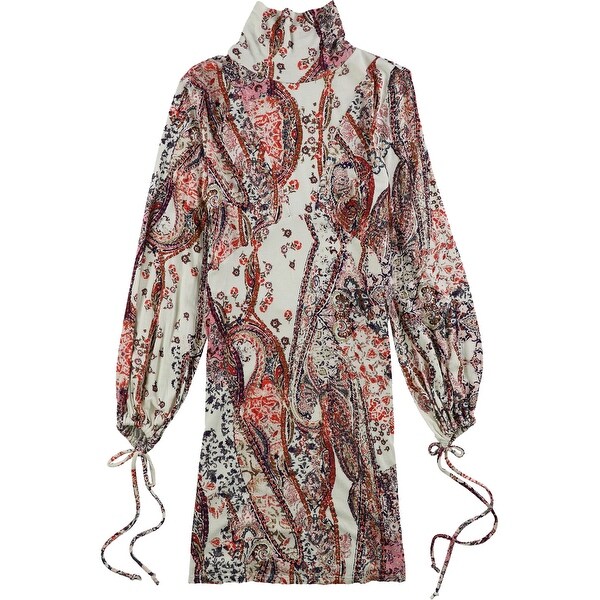 Free People Womens Mock Turtleneck Shift Dress. Opens flyout.