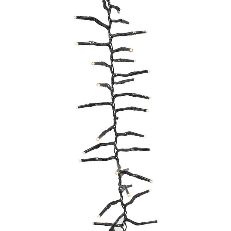 Kurt Adler CUL 1000-Light 33-Foot Cluster Light Set with Classic White 3MM LED Bulbs