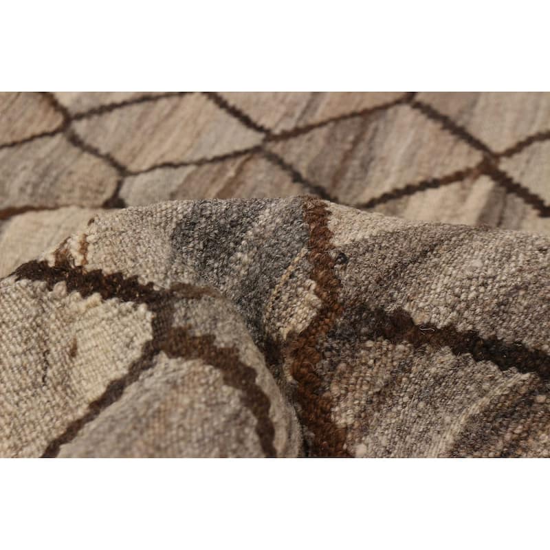 Sivas Taupe Kilim 5'0" x 6'8" - 5'0 x 6'8