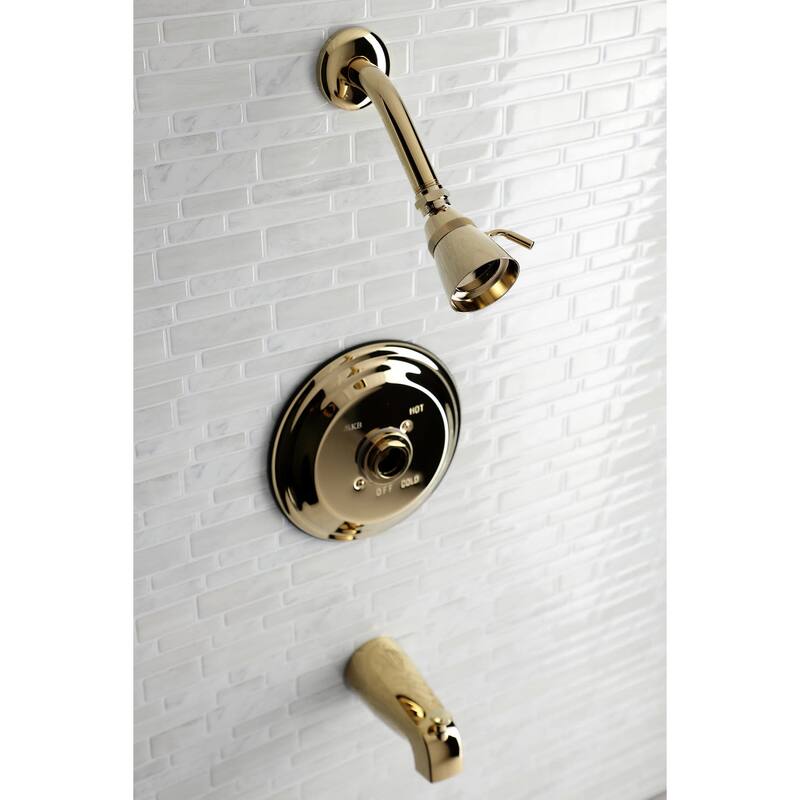 Kingston Brass Tub and Shower Trim Package with 1.8 GPM Multi Function