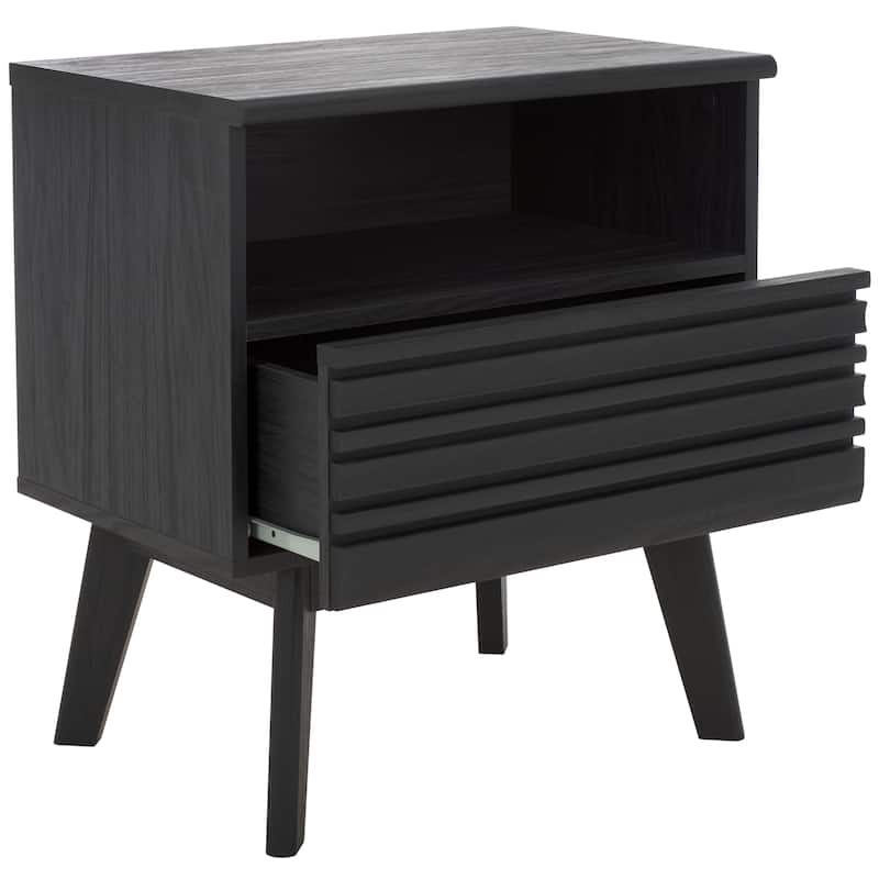 SAFAVIEH Home Esma 1 Drawer 1 Shelf Nightstand