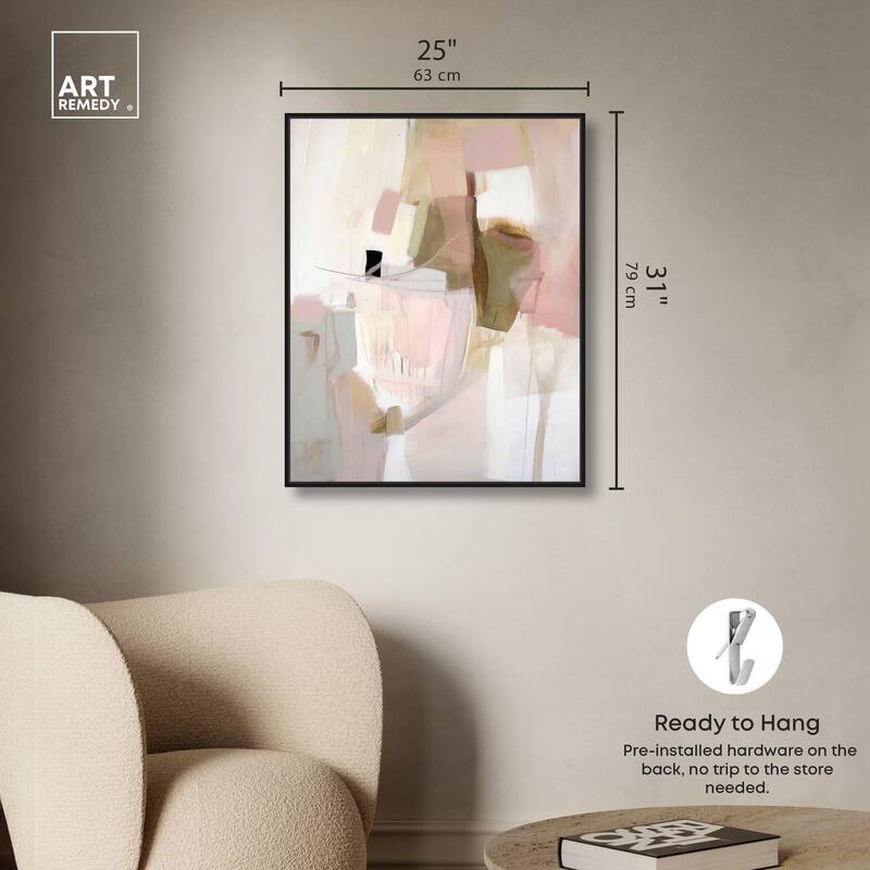 Pigment Flow I Canvas by Art Remedy