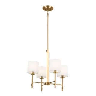 Kichler Lighting Ali 4-Light Brushed Natural Brass Mini Chandelier - 20