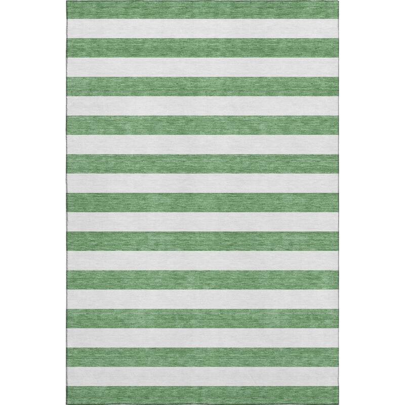Premium Washable Super Soft Cabana Stripe Mayfield Rug