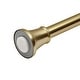 preview thumbnail 30 of 43, Utopia Alley Adjustable 72-Inch Shower Curtain Tension Rod - Rust-Proof Aluminum with Rubber End Cap, No Drill Installation