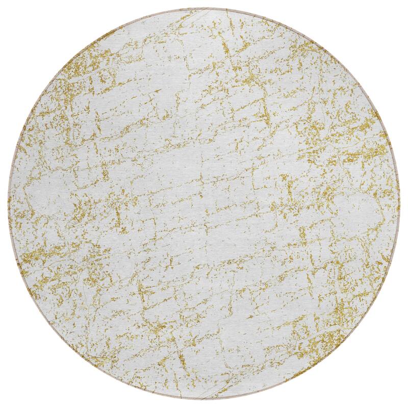 Machine Washable Indoor/ Outdoor Chantille Modern Texture Rug
