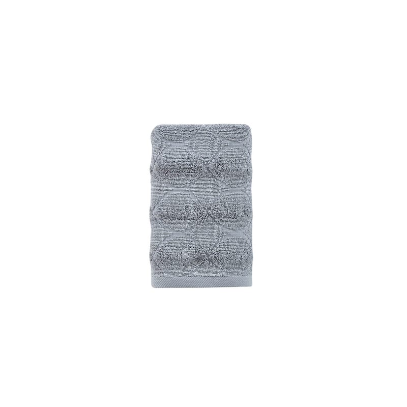 Ozan Premium Home Esperance Collection 100% Turkish Cotton Hand Towel - Grey