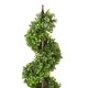 preview thumbnail 5 of 3, Puleo International 5 ft. Topiary Spiral Boxwood Artificial Tree