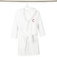 preview thumbnail 68 of 78, Sweet Kids 100% Polyester SUPER PLUSH Double Brushed Hooded Bathrobe with Pink Bookman Monogram