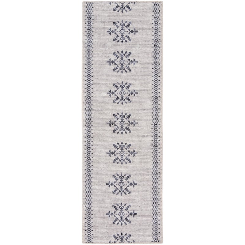 New Concept Washables Machine Washable Series 1 Indoor only Geometric Area Rug