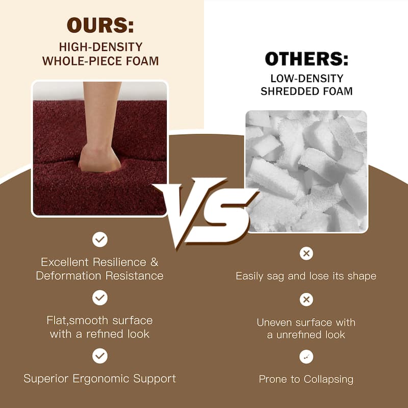 Convertible Floor Sofa with Teddy Fabric, Twin Mattress & No Assembly