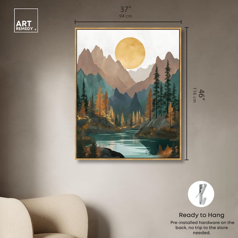 Secrets of the Lake II Canvas by Art Remedy