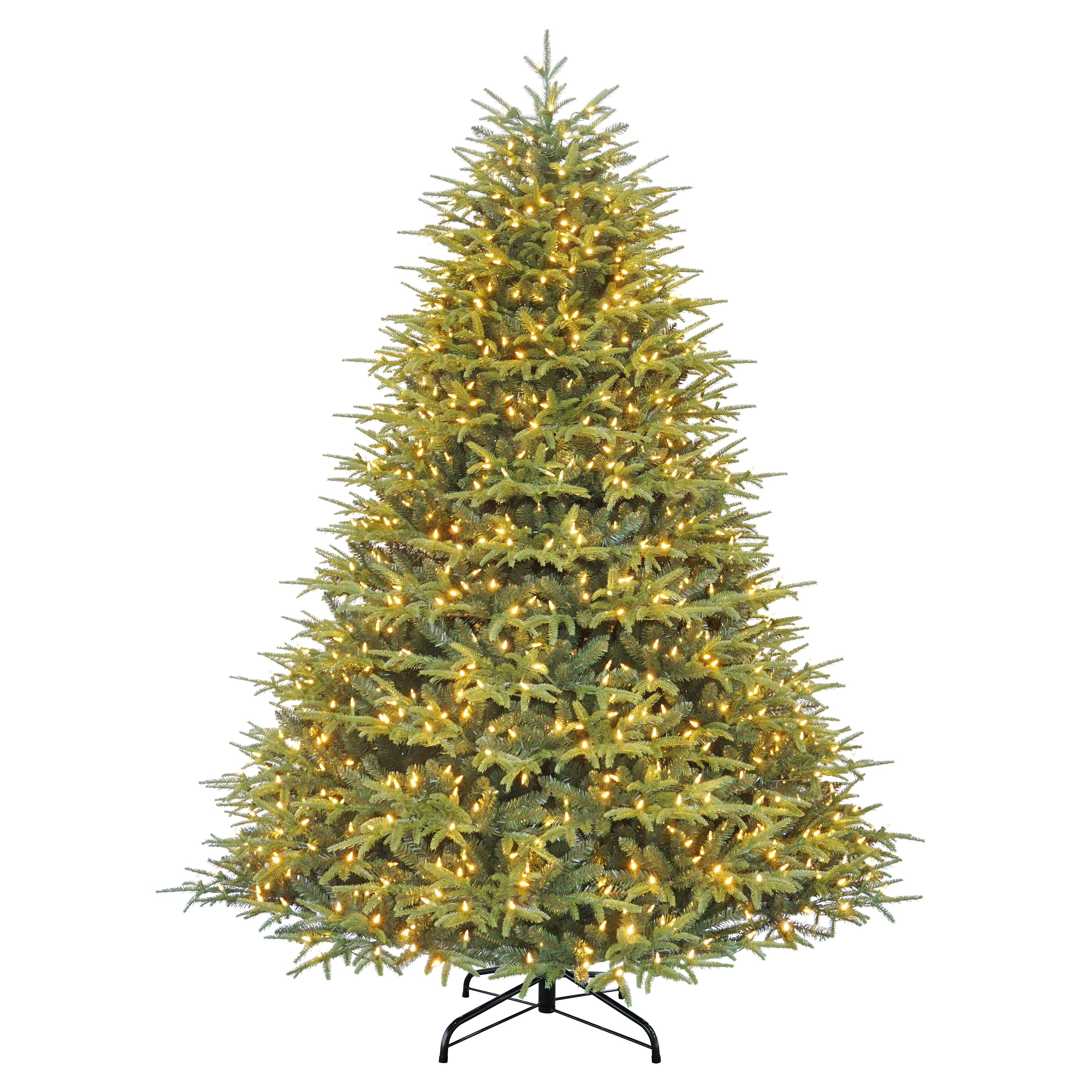 Puleo International 6.5' Pre-Lit Artificial Fraser Fir Tree with 800 Dual-Color LED Lights