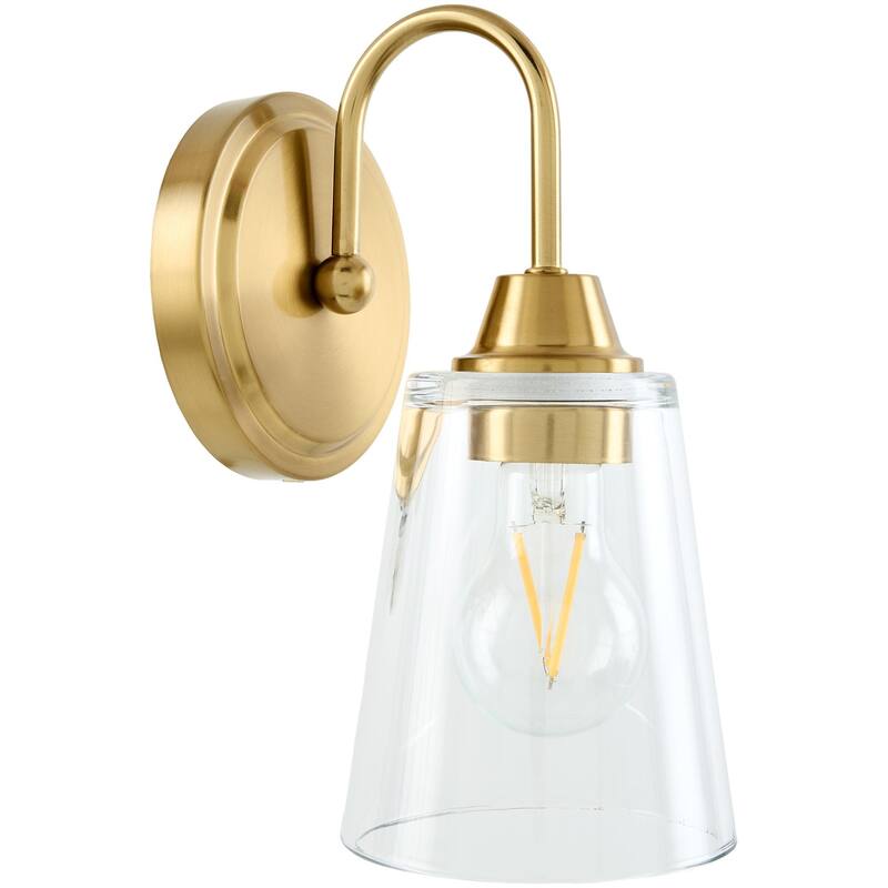 Livabliss Yueva Modern Wall Sconce - Brass