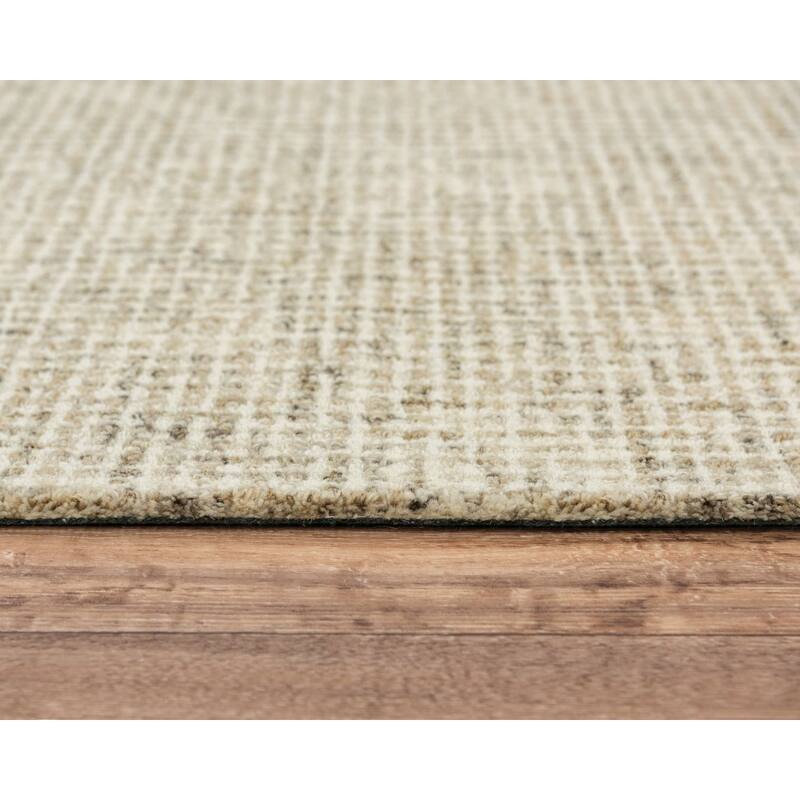 Alora Decor London Hand-tufted Tweed Wool Rug