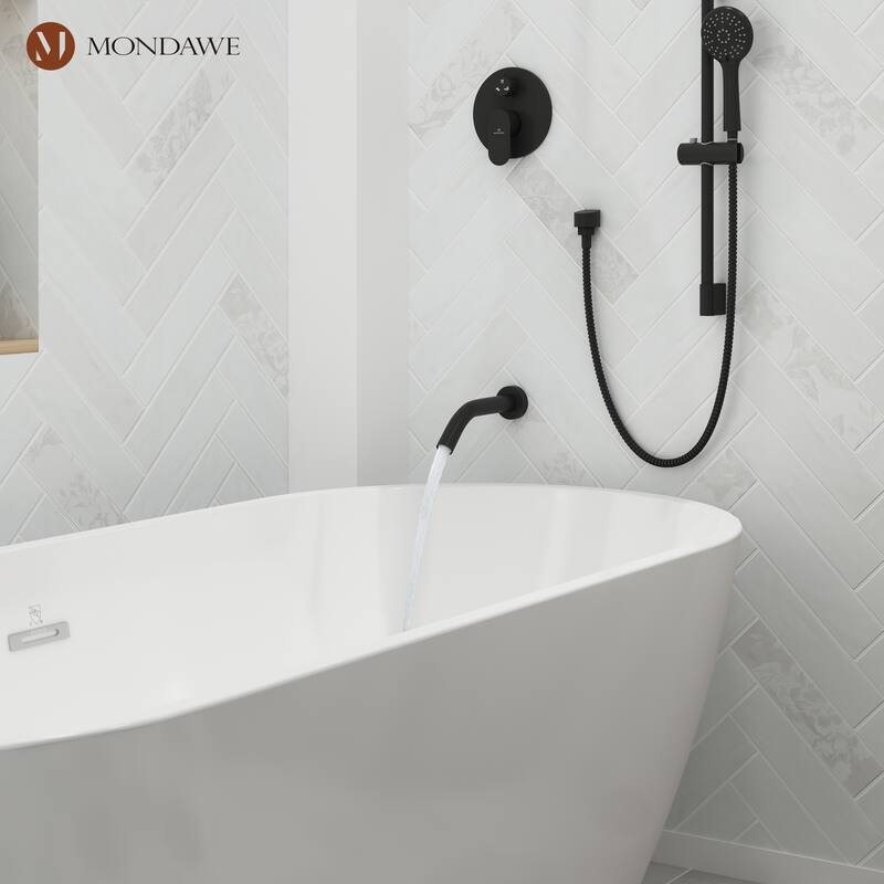 Retro Series 9 in. Rain Wall Mount Dual Shower Heads with 1.8 GPM