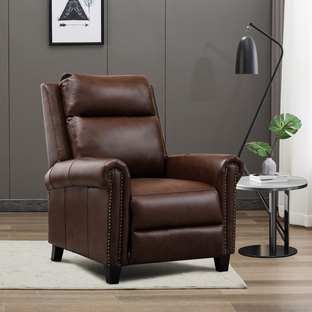 Second hand leather recliners for sale hot sale