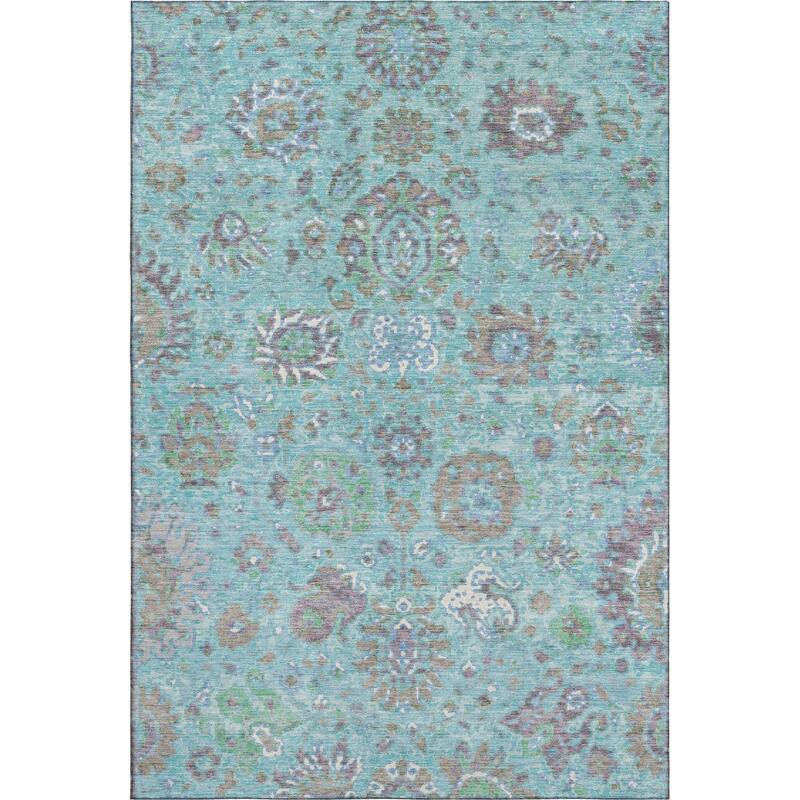 Premium Washable Super Soft Traditional Global Mayfield Rug