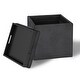 preview thumbnail 69 of 92, WYNDENHALL Townsend 17 inch Wide Contemporary Square Storage Ottoman