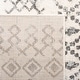 preview thumbnail 5 of 3, SAFAVIEH Tulum Astra Boho Moroccan Distressed Rug - Ivory/Grey - 5' 3" x 7' 6"