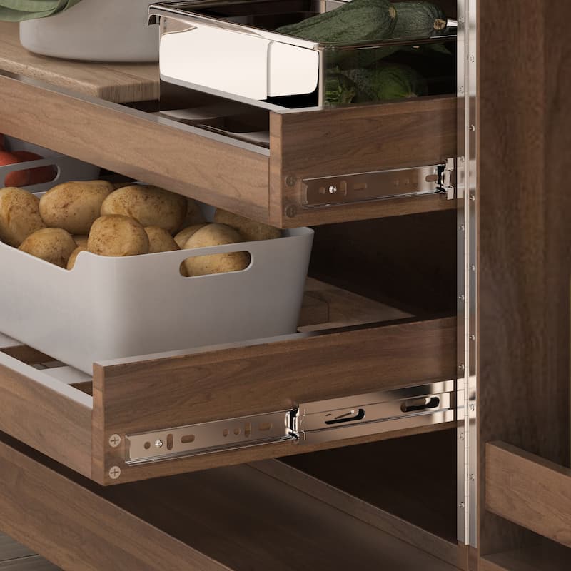 Multifunctional Kitchen Cabinetand Wine Cabinet Wine Glass Rack Pantry