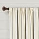 preview thumbnail 44 of 85, Lush Decor Farmhouse Stripe Yarn Dyed Cotton Window Curtain Panel Pair
