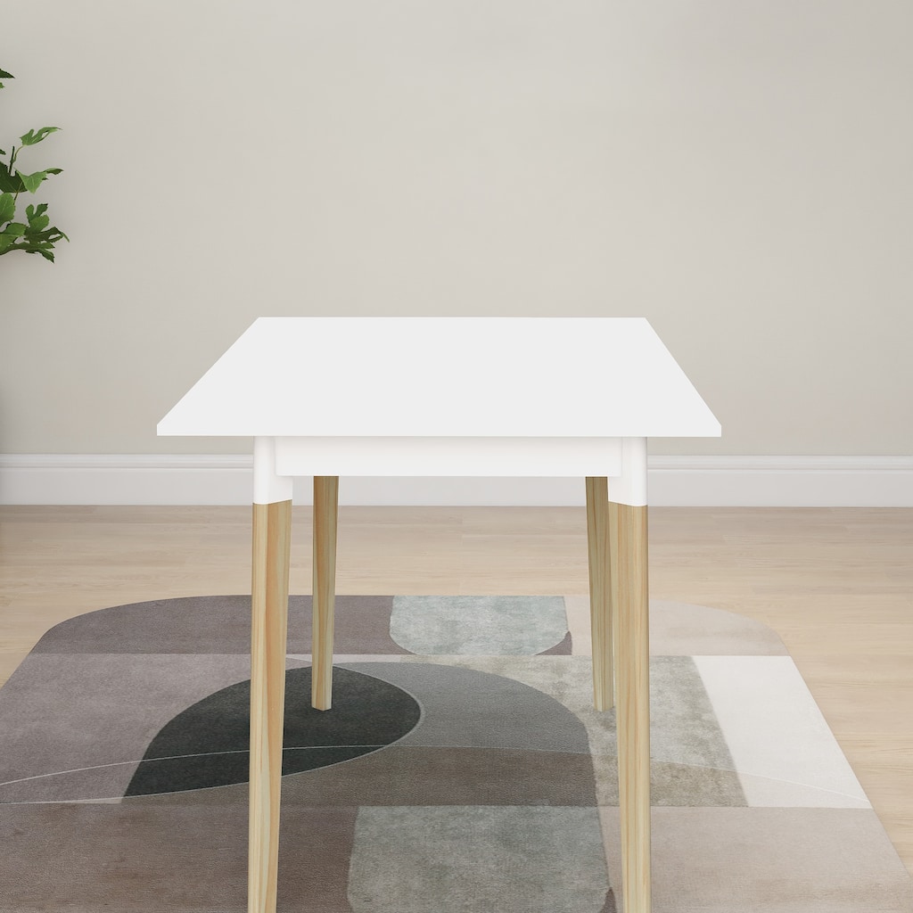 Minimalist Kitchen Table Dining Table White Side Table