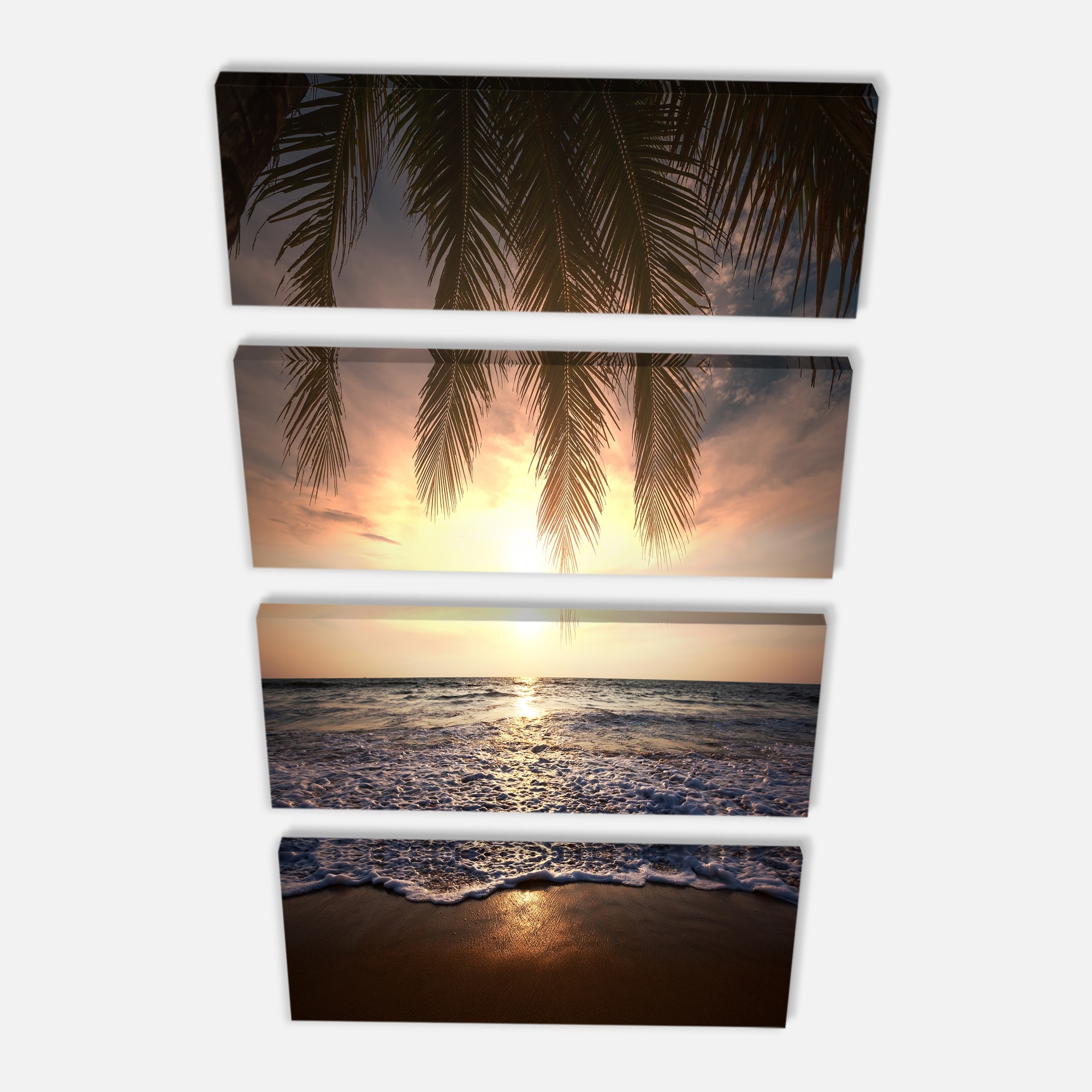 Tropical Beach Scene Stationery 6514a 8.5 x 11-60 Tropical Sheets 