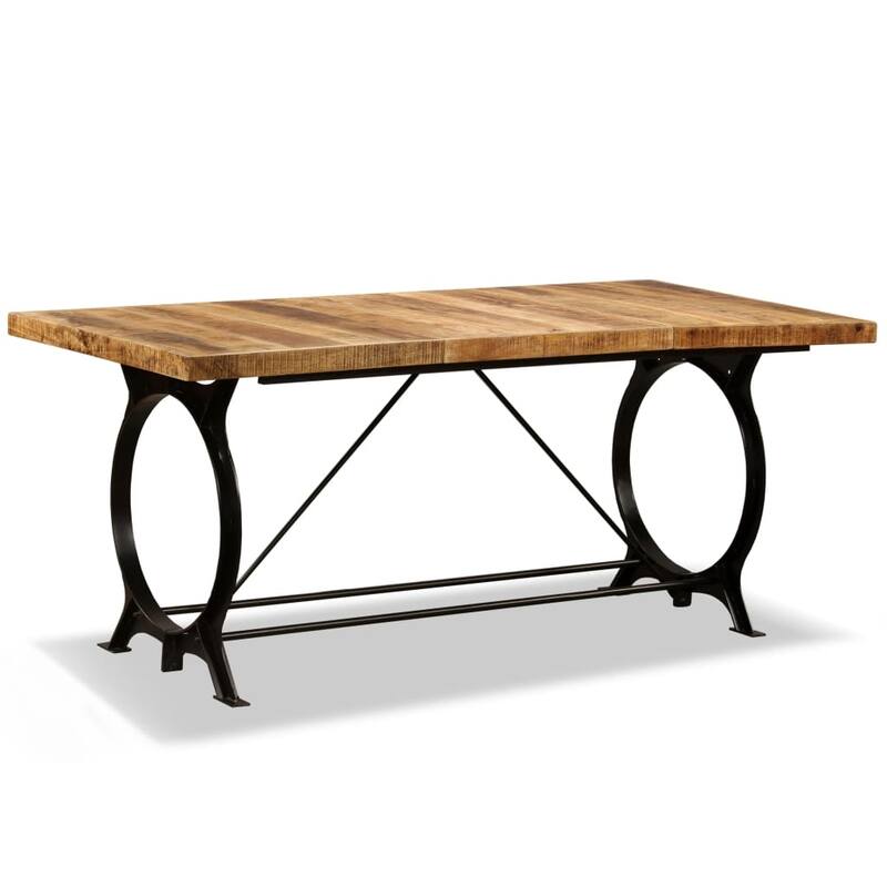 vidaXL Dining Table Kitchen Table Home Dining Room Table Solid Reclaimed Wood