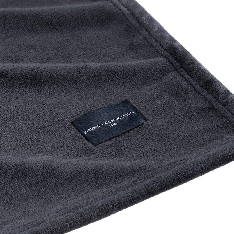 French Connection 50 in. x 70 in. Throw Blanket