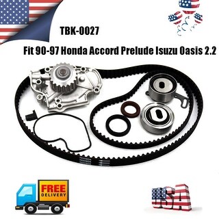 Mizumo Auto Timing Belt Kit With Water Pump – Compatible With 90-97 Honda Accord & Prelude 2.2L SOHC F22A/F22B - View #3