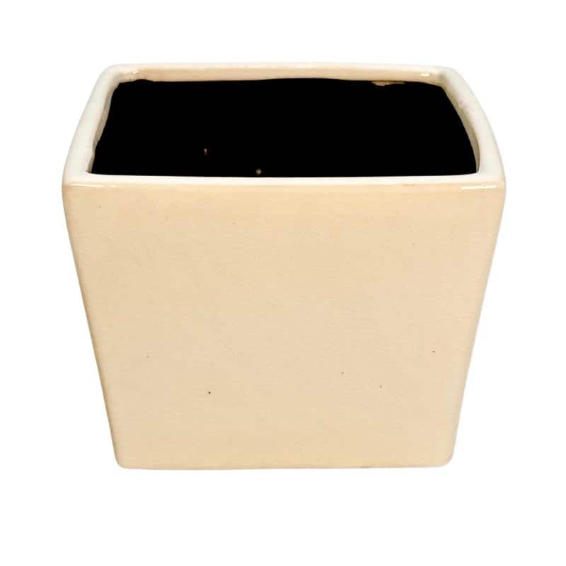 Square Ceramic Flower Planter Pot