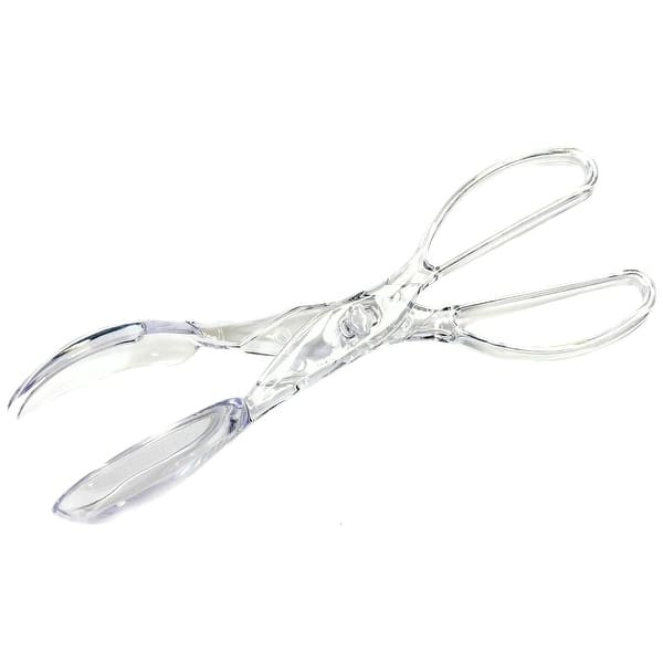Chef Craft Heavy Duty Plastic Scissor Design Salad Serving Tongs Bed