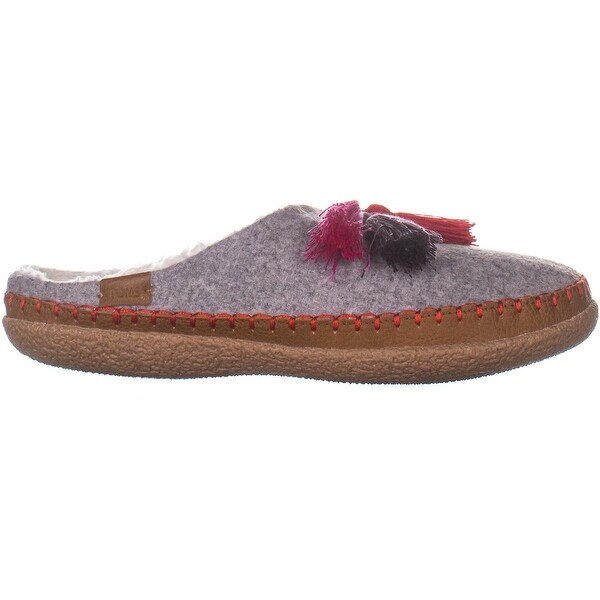 TOMS Ivy Sweater Knit Slippers, Drizzle 