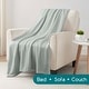 preview thumbnail 5 of 59, Vellux Cotton Knit Blanket Super Soft Lightweight All Season Throw