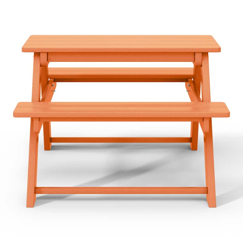 Laguna Kids Outdoor Poly Picnic Table