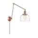 Option Antique Copper / Clear Deco Swirl