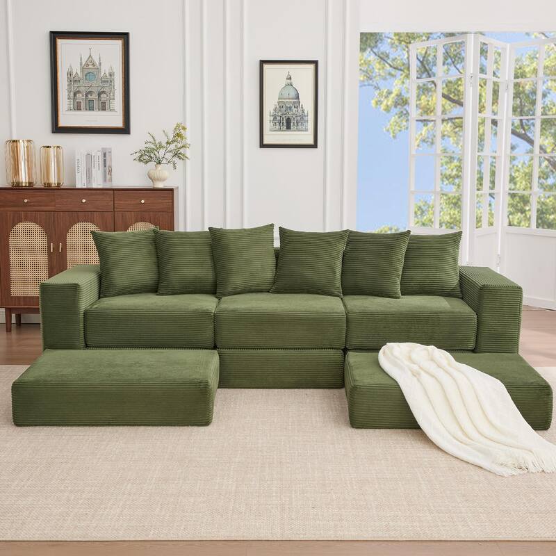 10-in-1 Convertible Sofa Sectional